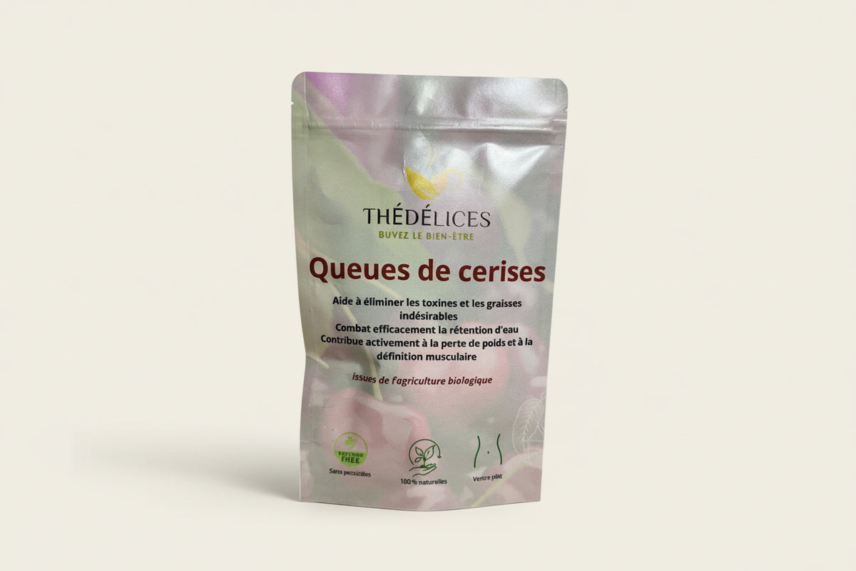 Queues De Cerise Bio En Vrac - Pour Détox, Digestion, Foie, Circulation - Produit Bien-être Naturel