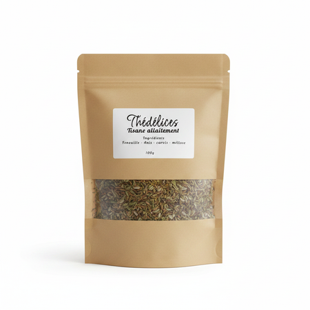 Tisane Allaitement - Fond Blanc
